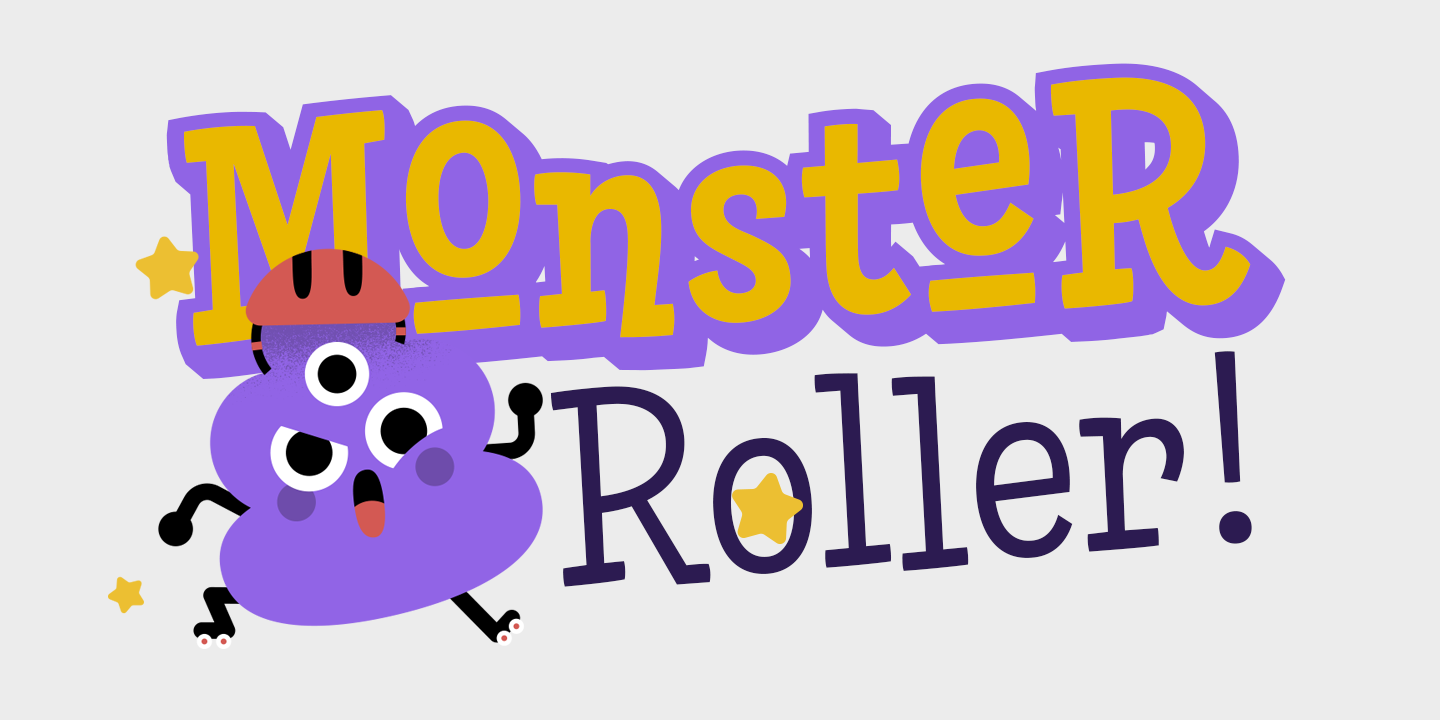 Skippie Monster Halloween Font preview